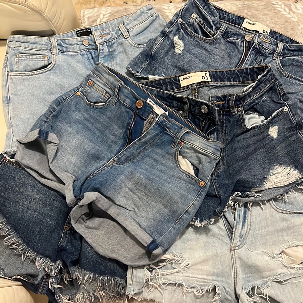 high waisted shorts